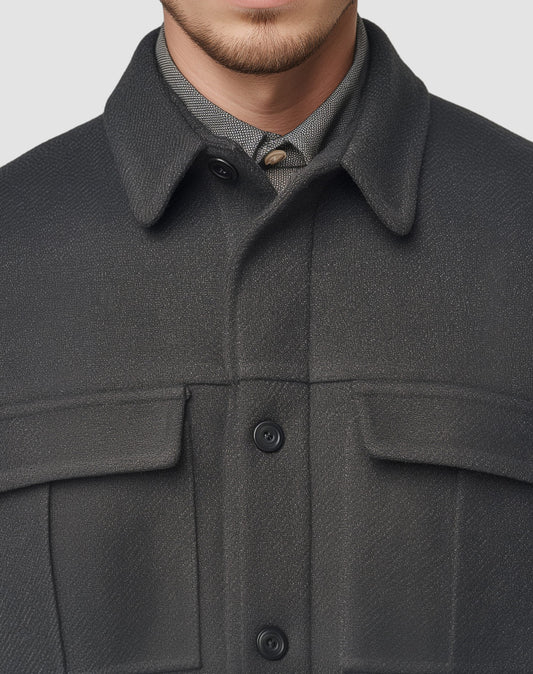 Overshirt with Pockets