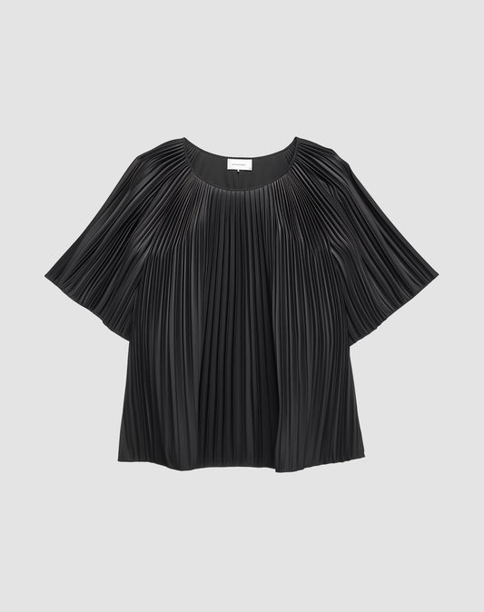 Accordion Pleat Blouse