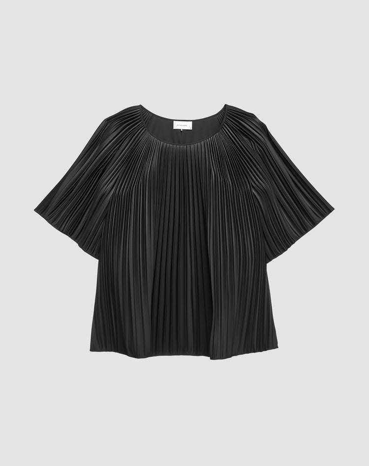 Accordion Pleat Blouse