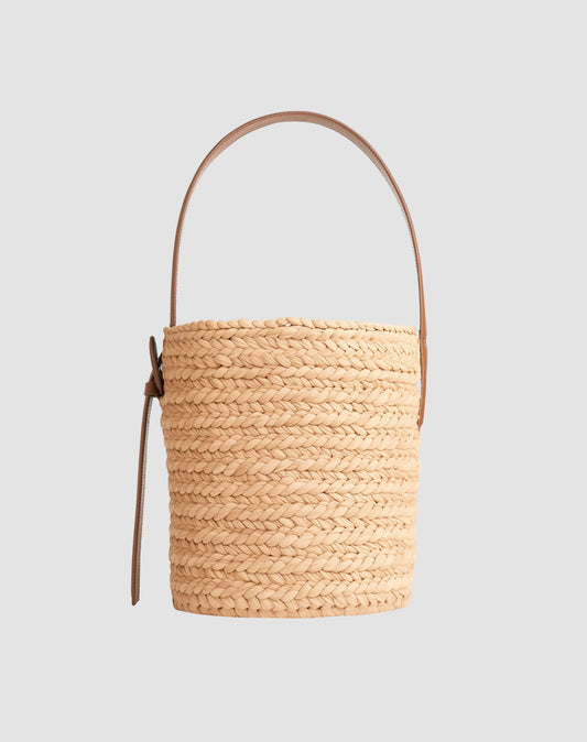 Handcrafted Straw Tote